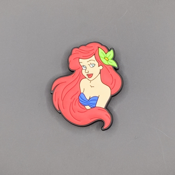 (5/$15) Disney Ariel Croc Charm - Picture 1 of 2